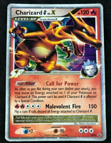 Charizard G Lv.X Promo Holo - DP45 - Pokemon Promo Holofoil