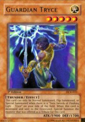 Guardian Tryce - DCR-010 - Rare - Unlimited Edition