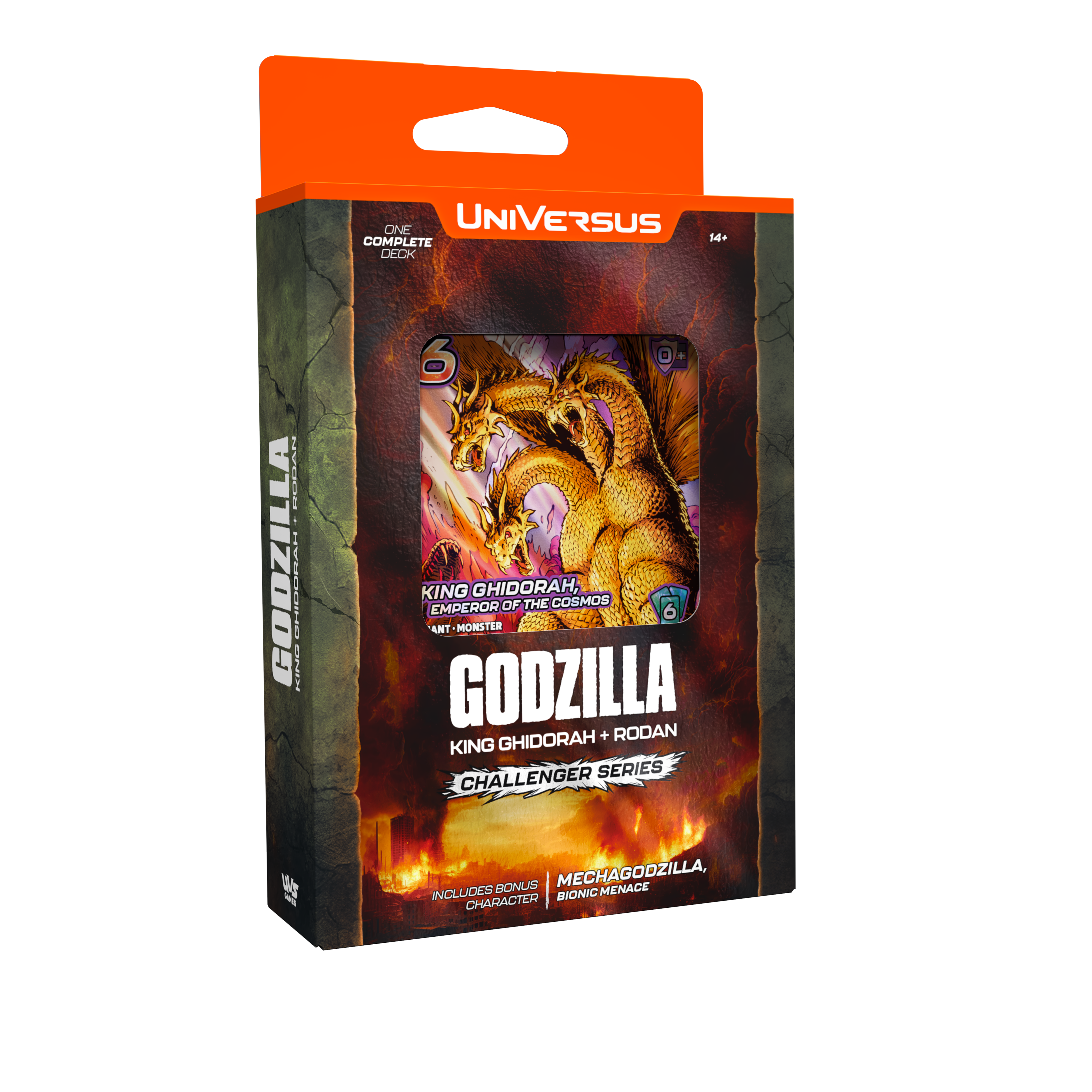 GODZILLA CHALLENGER SERIES KING GHIDORAH & RODAN
