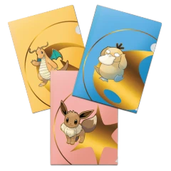 Ultra Pro Binder Pokémon Tournament Folios 3 Pack - Psyduck, Eevee, and Dragonite