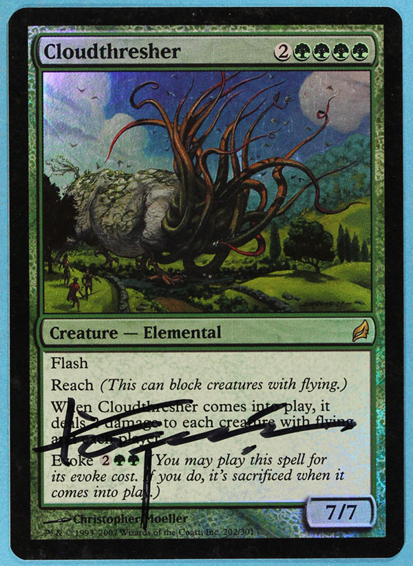 Cloudthresher- Artist Signed