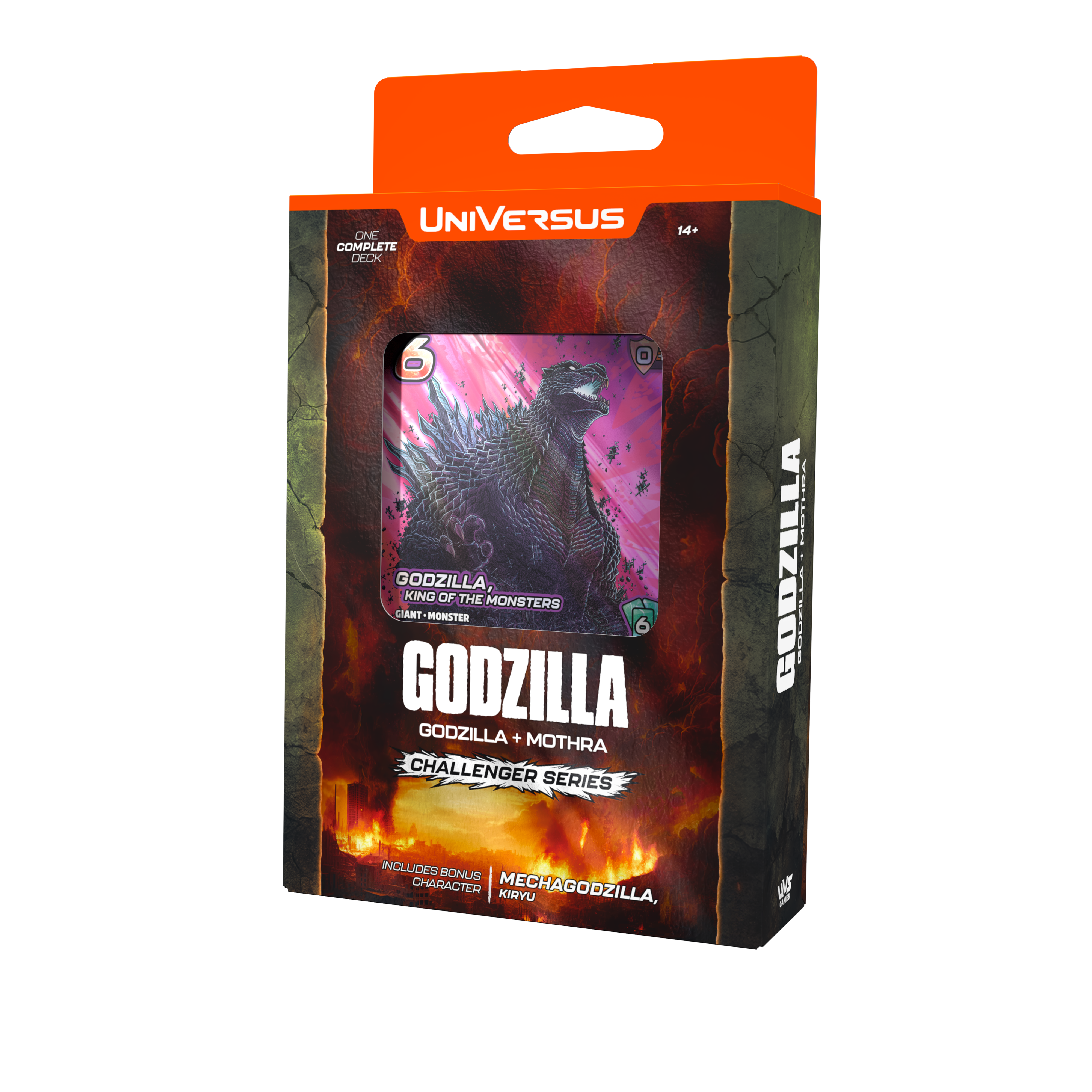 GODZILLA CHALLENGER SERIES GODZILLA & MOTHRA