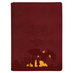 Ultra Pro - MTG 9-Pocket Premium Zippered PRO-Binder: Outlaws of Thunder Junction - Set Symbol and Gang Silhouette