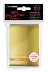 Ultra Pro Standard- Gold 50 ct Sleeves