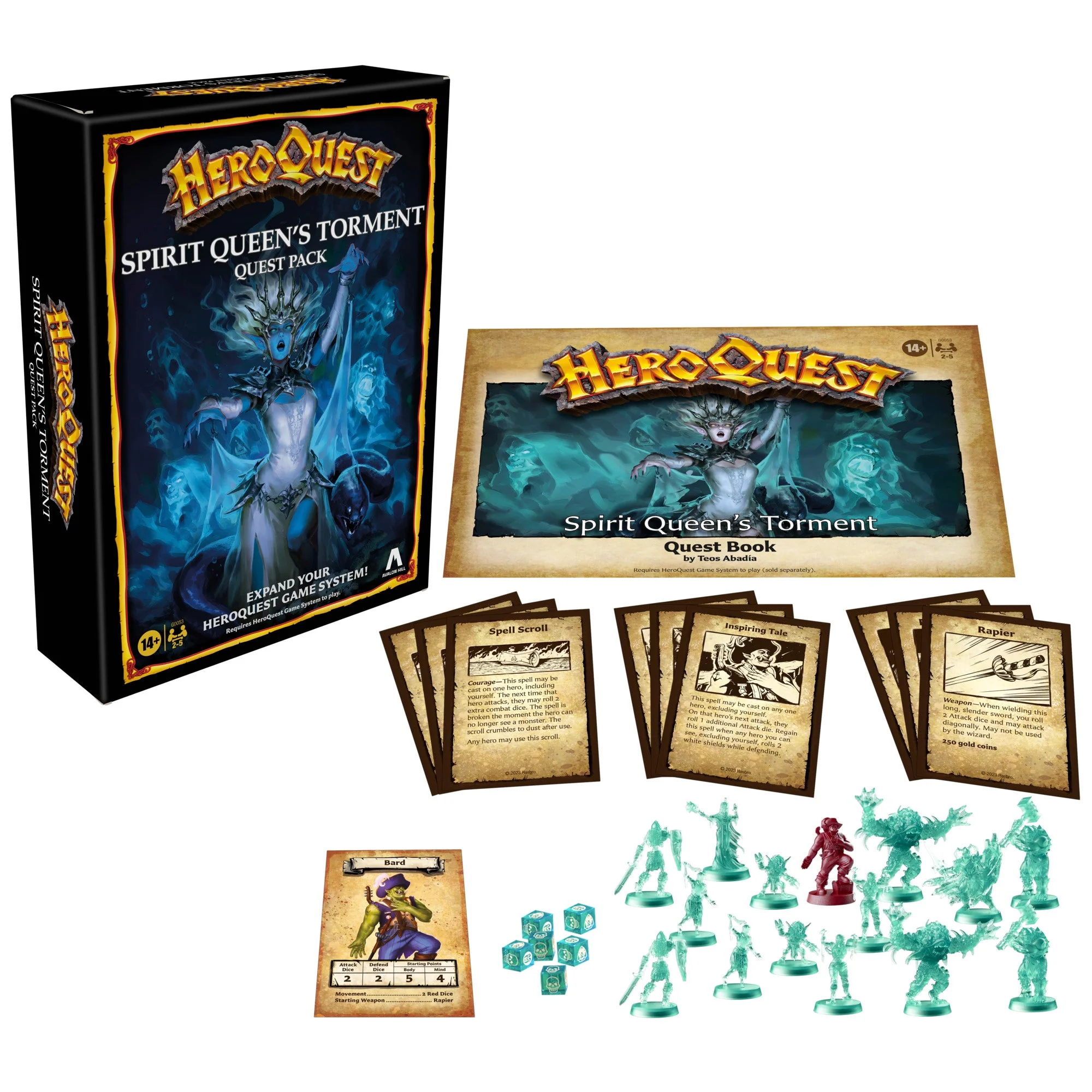 HeroQuest Spirit Queens Torment Quest Pack