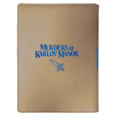 Ultra Pro - Magic: The Gathering - Murders at Karlov Manor - Zip Pro Binder 9 Pocket