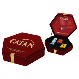CATAN Metal Dice Opalite