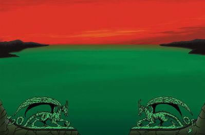 Dragon Shield Playmat- Red Zone