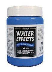 Mediterranean Blue 200ml, Vallejo Wet Effects Val26202