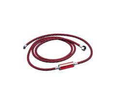 A-1/8-10MT 10' Braided air hose with 'MT' Moisture Trap