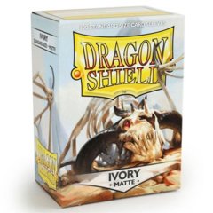 Dragon Shield Box of 100 in Matte Ivory