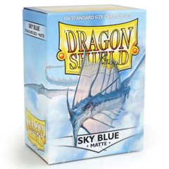 Dragon Shield Box of 100 in Matte Sky Blue