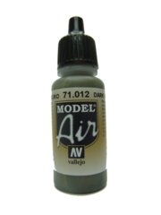 Vallejo Model Air - Dark Green - VAL71012 - 17ml