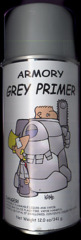 Paint: Armory Spray Primer (Grey)