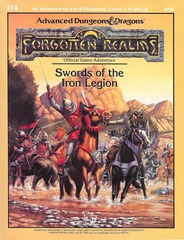 AD&D 1st Edition - Forgotten Realms: I14 Swords of the Iron Legion (Print on Demand Version) (No Exchanges, Refunds, Returns)