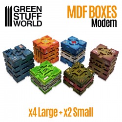 MDF Sci-Fi Crates