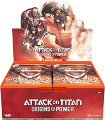 Universus Card Game - Attack on Titan: Origins of Power - Booster Box