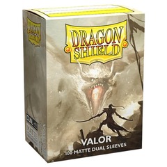 Dragon Shield - Matte Dual Sleeves (100): Valor