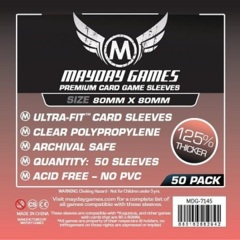 Mayday Games Premium Square Sleeves 80mmx80mm (50)