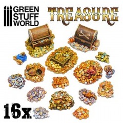 Resin Coins and Treasures