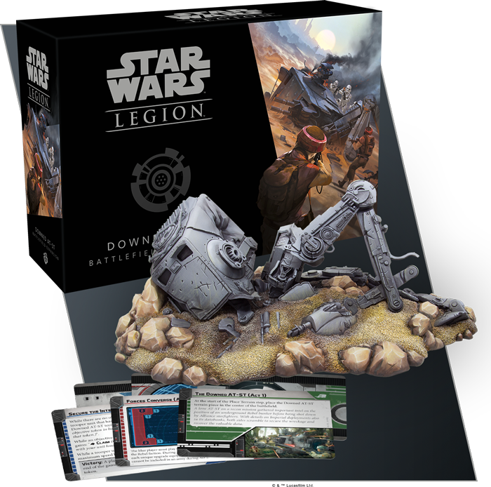 Star Wars Legion: Downed AT-ST