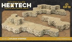 Battlefield in a Box: HexTech - Atlean Steppes Volume 3