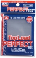 KMC Perfect Fit Sleeves - Full Size (89 x 64mm) - (100 ct)