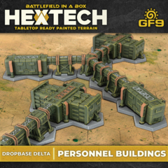 Battlefield in a Box: HexTech - Dropbase Delta: Personnel Buildings