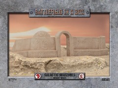 Battlefield in a Box - Galactic Warzones Desert Walls