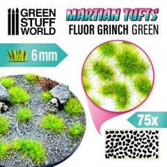 Martian Tufts - Fluor Grinch Green 6mm (75)