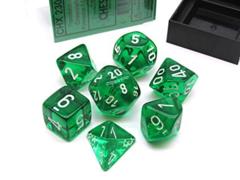 7 Die Set Translucent Green w/White CHX 23075