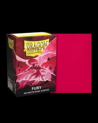 Dragon Shield - Matte Dual Sleeves (100): Fury