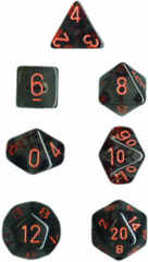 7 Die Set Translucent Smoke w/Red CHX 23088