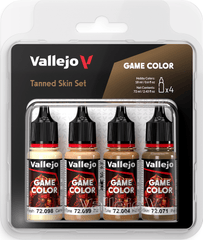 VALLEJO: GAME COLOR SET TANNED SKIN