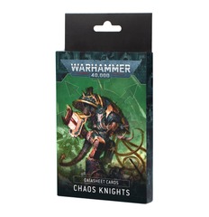 Datasheet Cards: Chaos Knights (PREORDER JUNE 21)