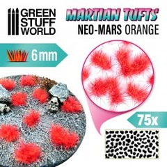 Martian Tufts - Neo-Mars Orange 6mm (75)