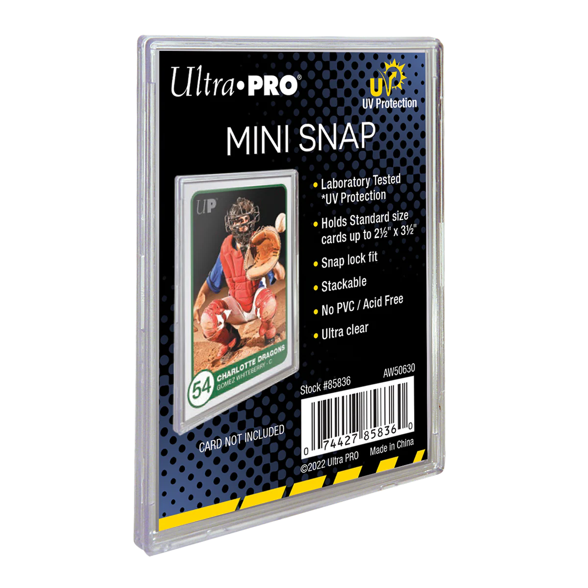 Ultra Pro UV Protective Mini-Snap Card Holder