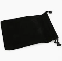 Black Small Dice Bag