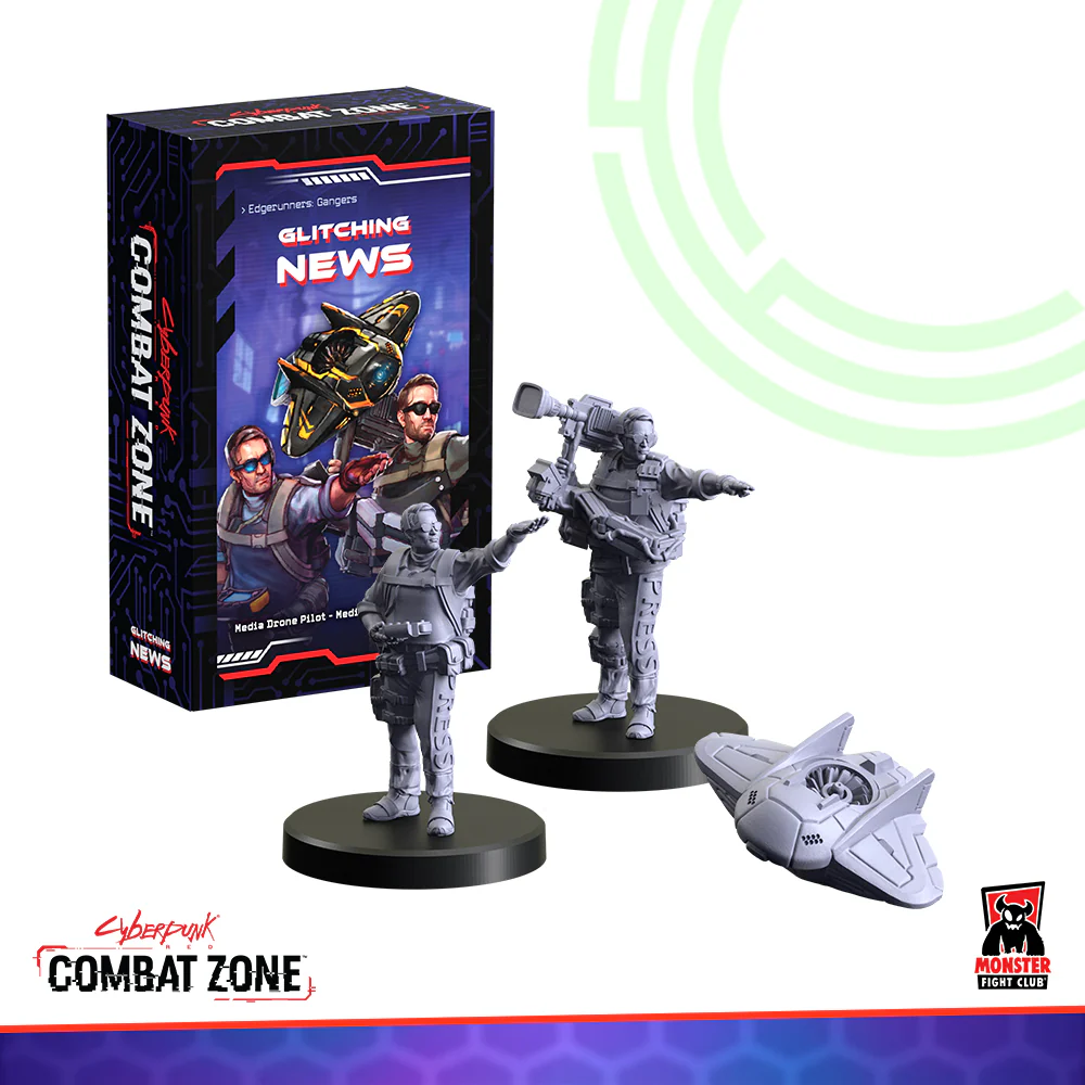 Combat Zone: Glitching News (Edgerunners)