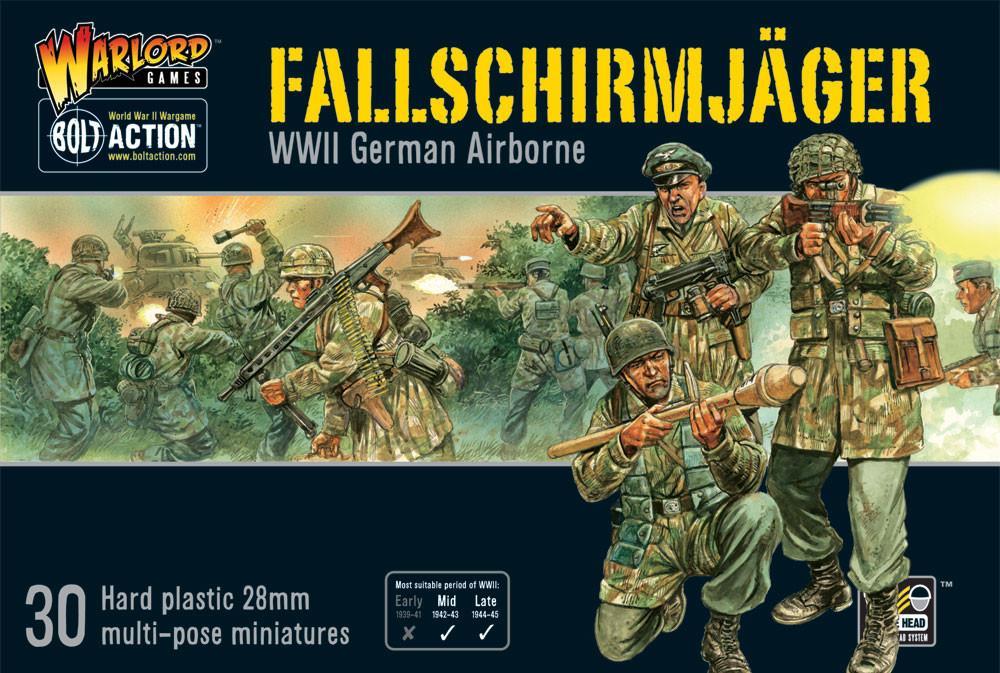 Bolt Action Fallschirmjager WWII German Airborne