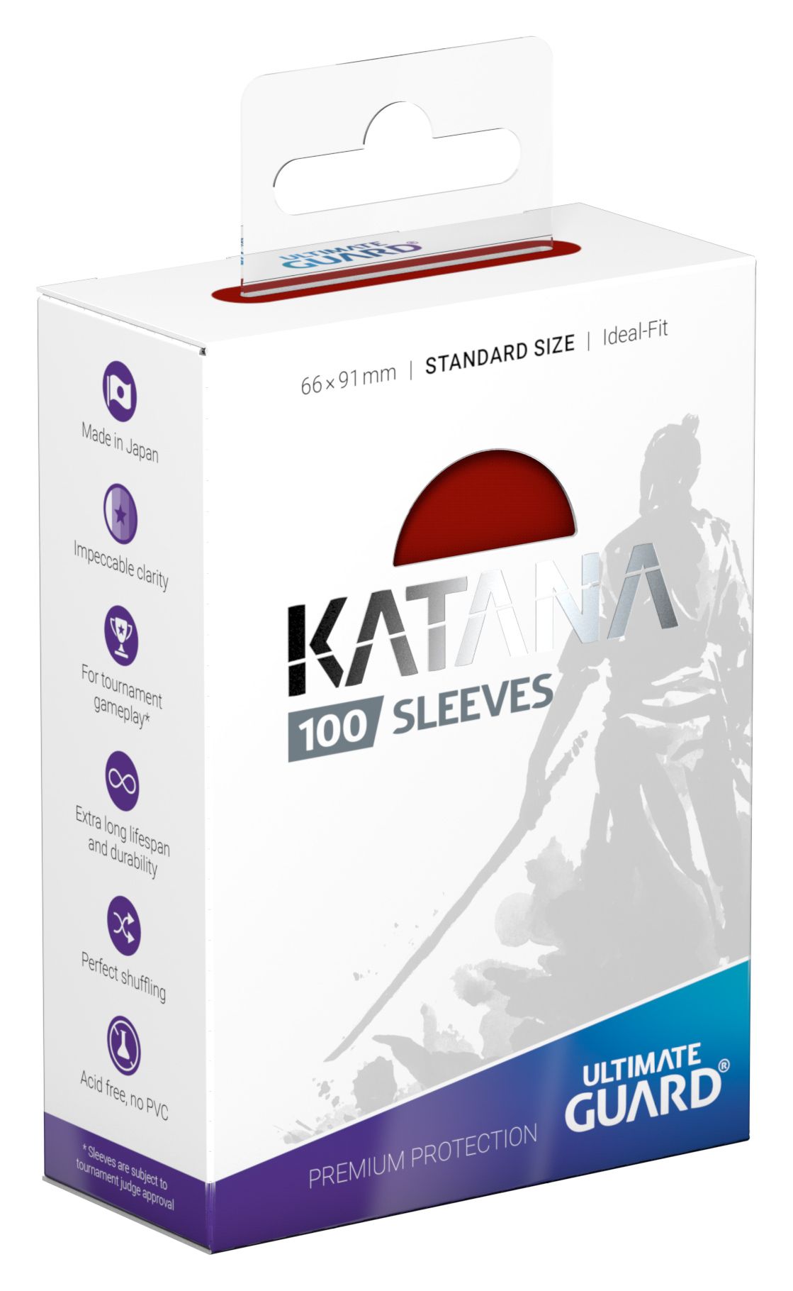 Ultimate Guard Red Katana Sleeves
