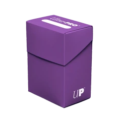 Ultra Pro - Solid Deck Box Purple