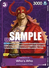 Who's.Who (Tournament Pack Vol. 3) [Winner] - One Piece Promotion Cards ST04-010
