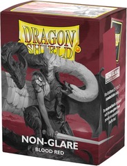 Dragon Shield - Blood Red - Non Glare - Standard Size