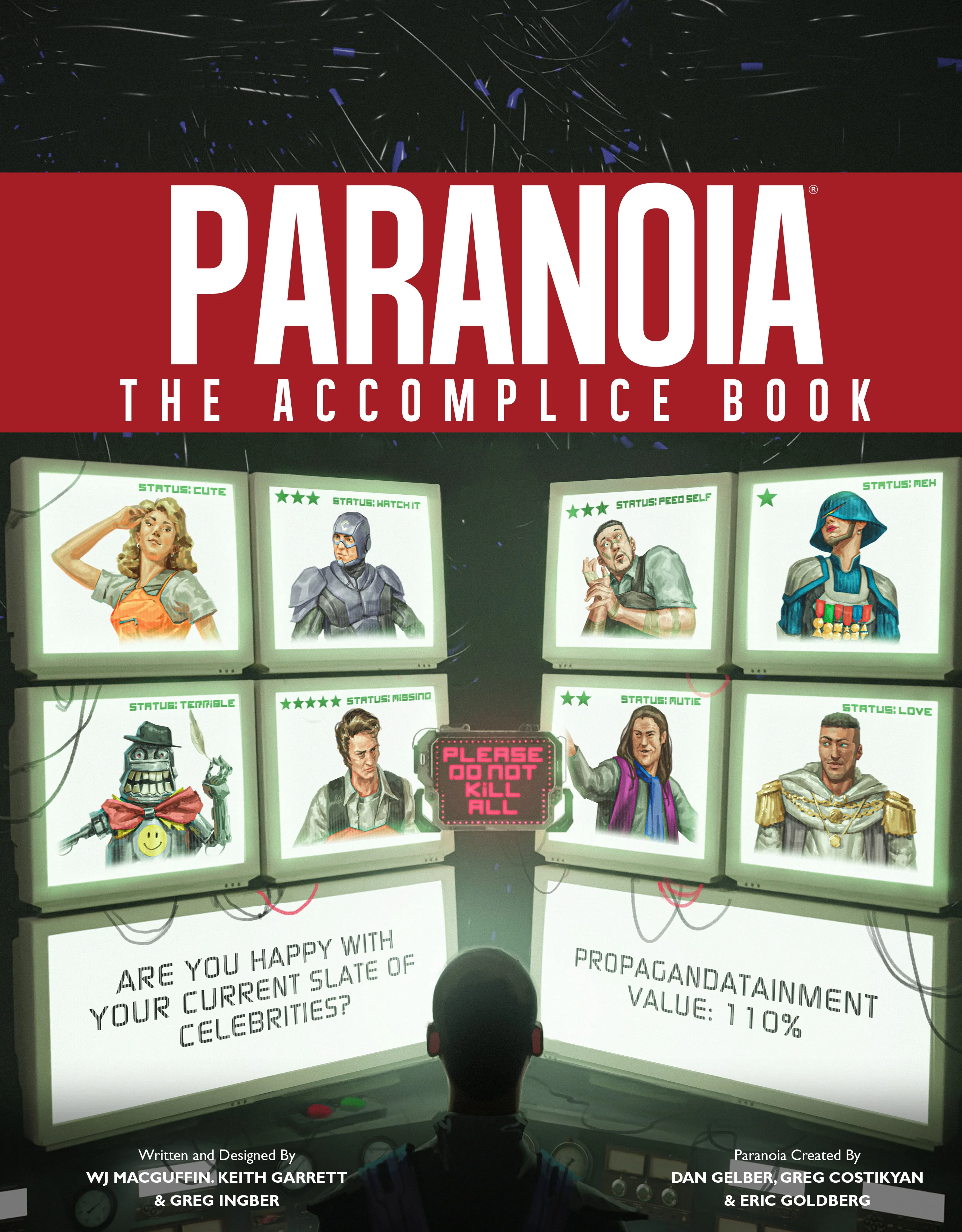Paranoia: Accomplice Book