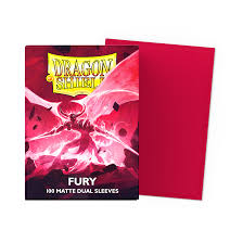 Dragon Shield Dual Matte Sleeves: Fury