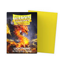 Dragon Shield Dual Matte Sleeves: Lightning
