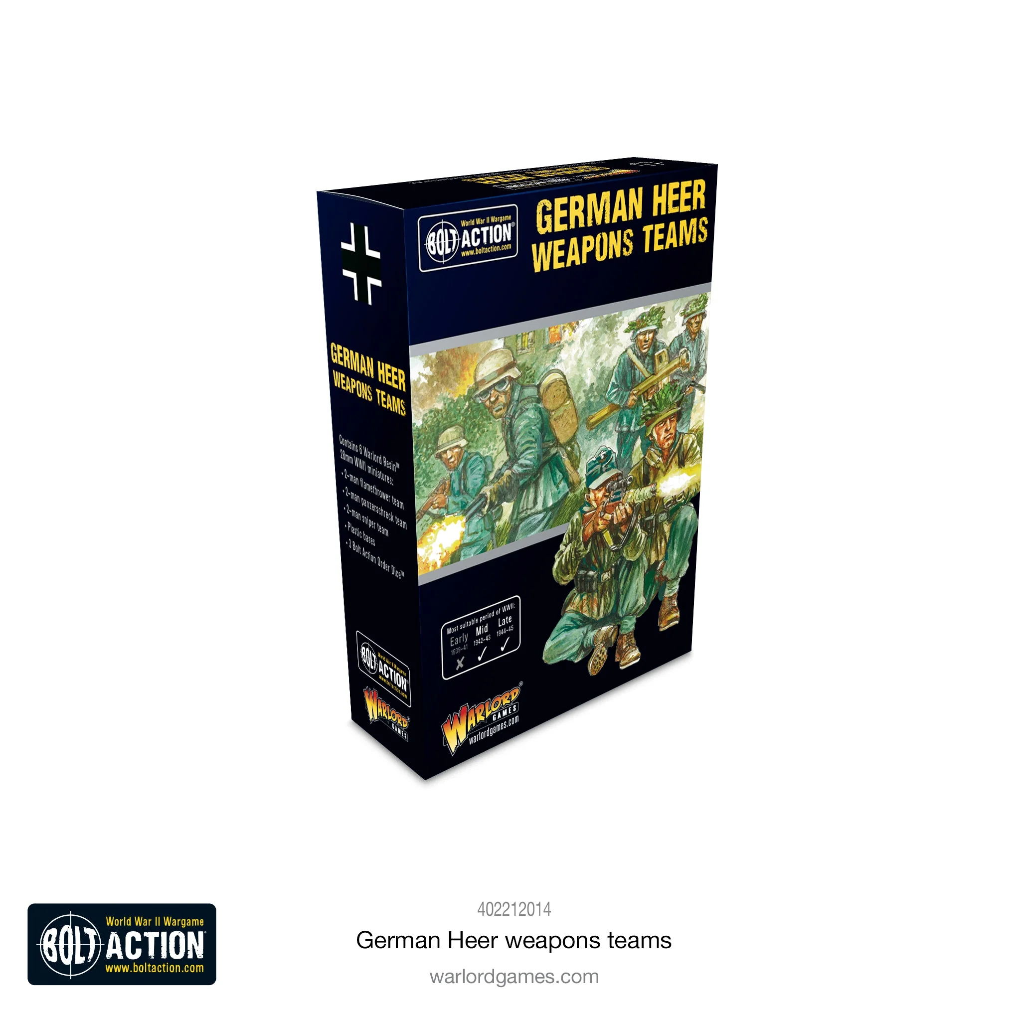 Bolt Action German Heer Weapons Teams