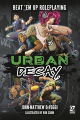 Urban Decay Beat 'Em Up Roleplaying RPG Book