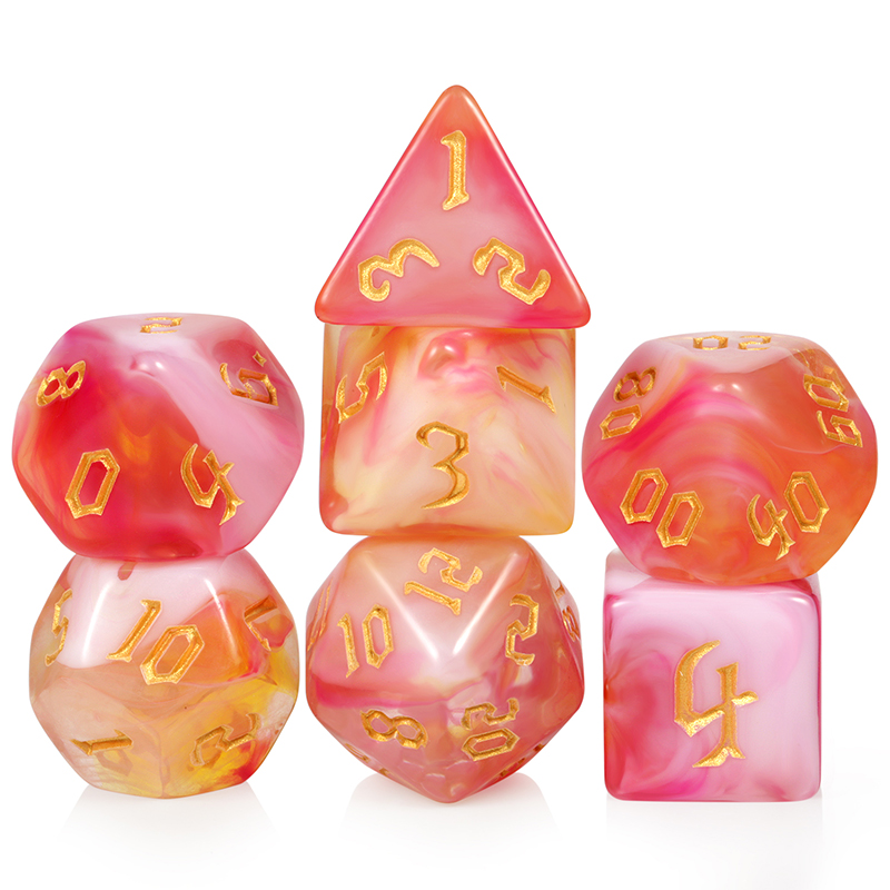 Dice Habit: Acrylic Dice Set DAD